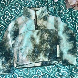 Girls' Faux Shearling Fleece Pullover Sweatshirt-All In Motion